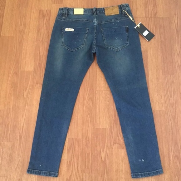 DSQWorld Jeans Italy Design Bleach Splatter - Picture 6 of 8